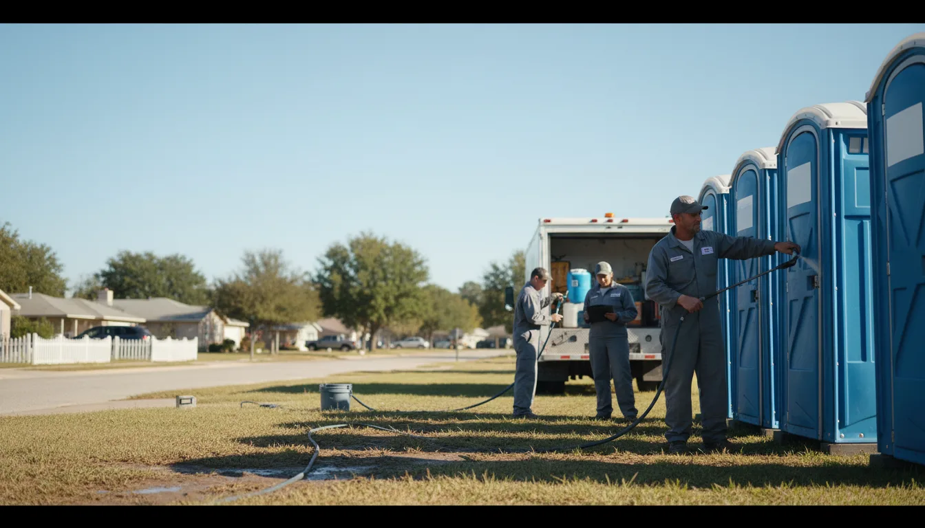 Long-Term Portable Toilet Rental in Olmitz, KS near me